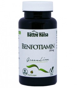 Benfotiamin 150 mg - Bättre hälsa