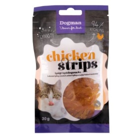 Chicken strips - gott till katten