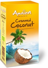 Kokoskräm (kokosgrädde i fast form) Amaizin (bäst före 2022-09-10)