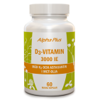 D3-vitamin 3000 IE + K2 - Alpha Plus