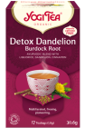 Yogi Tea – Detox Dandelion Burdock Root 17 påsar