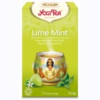 Yogi Tea – Lime Mint Te 17p KRAV EKO (bäst före 2023-09-30)