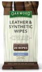 Oakwood Leather & Synth Wipes 20st - Servetter