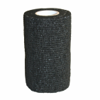 Elastiskt självhäftande bandage - 12-pack - Svart