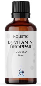 D3-vitamindroppar i olivolja – Holistic