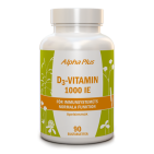 D3-vitamin 1000 IE 90 tab, med apelsinsmak