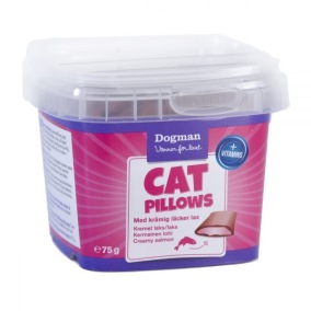 Kattgodis - Cat Pillows krämig lax