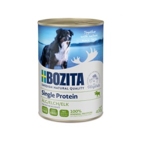 Bozita Single protein - Paté med älg, 400g