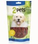 2pets Dogsnack Ostrich/Struts Cubes, 100 g