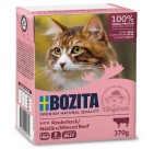 Bozita Katt - Bitar i Gelé med Nötkött 370g