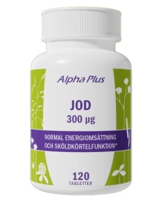 Jod 300 µg 120 tab - Alpha Plus