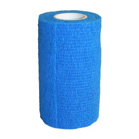 Elastiskt självhäftande bandage - 12-pack - Royal blå