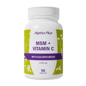 MSM + Vitamin C, 90 tab - Alpha Plus