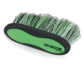 EZI-GROOM Dandyborste / Rotborste med lång borst - Limegrön