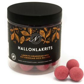Narr Chocolate - HallonLakrits 150g