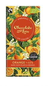 Choklad Mörk Apelsin (Orange) - Chocolate & Love