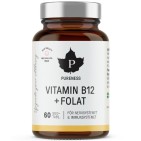Vitamin B12 + Folat - 60 sugtabletter - Pureness