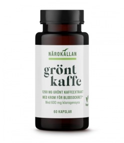 Grönt Kaffe & Krom 60 kapslar - Närokällan