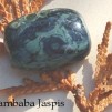 Kambaba Jaspis handpolerad sten