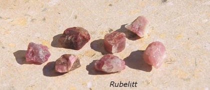 Rubelitt - rosa Turmalin