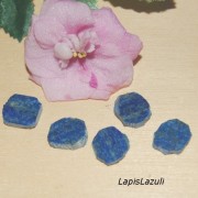 Lapis Lazuli sten slice 10mm, styckpris