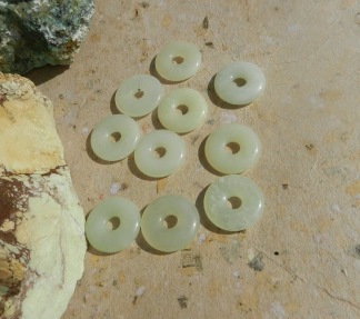 New Jade donut 20mm, styckpris