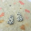 Dalmatian Jaspis sten 21x15mm, styckpris