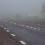 Dimma över landsvägen