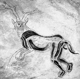 "Trollkarlen" från grottorna i Trois Fréres. "Trollkarlen" från grottorna i Trois Fréres.