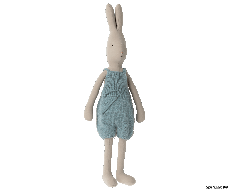 Maileg Rabbit Size 4 Knitted Overall