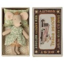 Maileg Princess Mouse Little Sister In Matchbox - Maileg Princess Mouse Little Sister In Matchbox