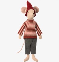 Maileg Christmas Mouse Medium Boy