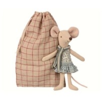 Maileg Winter Mouse In A Bag