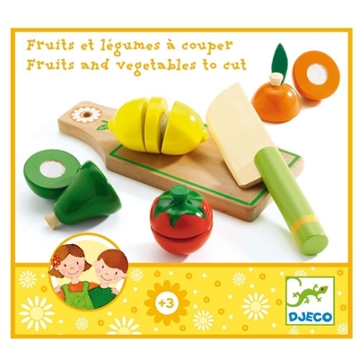 Djeco Fruits And Vegetables To Cut - Djeco Fruits And Vegetables To Cut