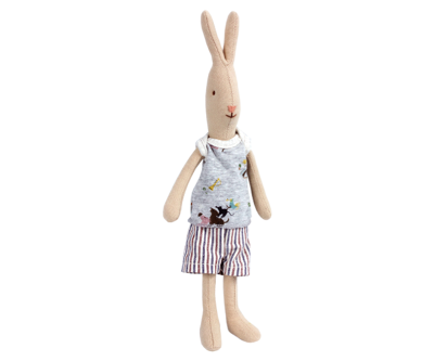 Maileg Mini Rabbit Boy Kanin - Maileg Mini Rabbit Boy Kanin