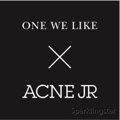 One We Like X Acne JR Logo