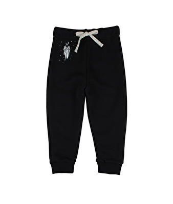 Livly Joggers Black With Astronaut - Livly Joggers Black With Astronaut  (  Storlek 4 år )