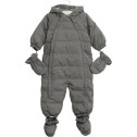 Wheat Down Baby Suit Melange Grey - Wheat Down Baby Suit Melange Grey ( Storlek 6 mån 68 )