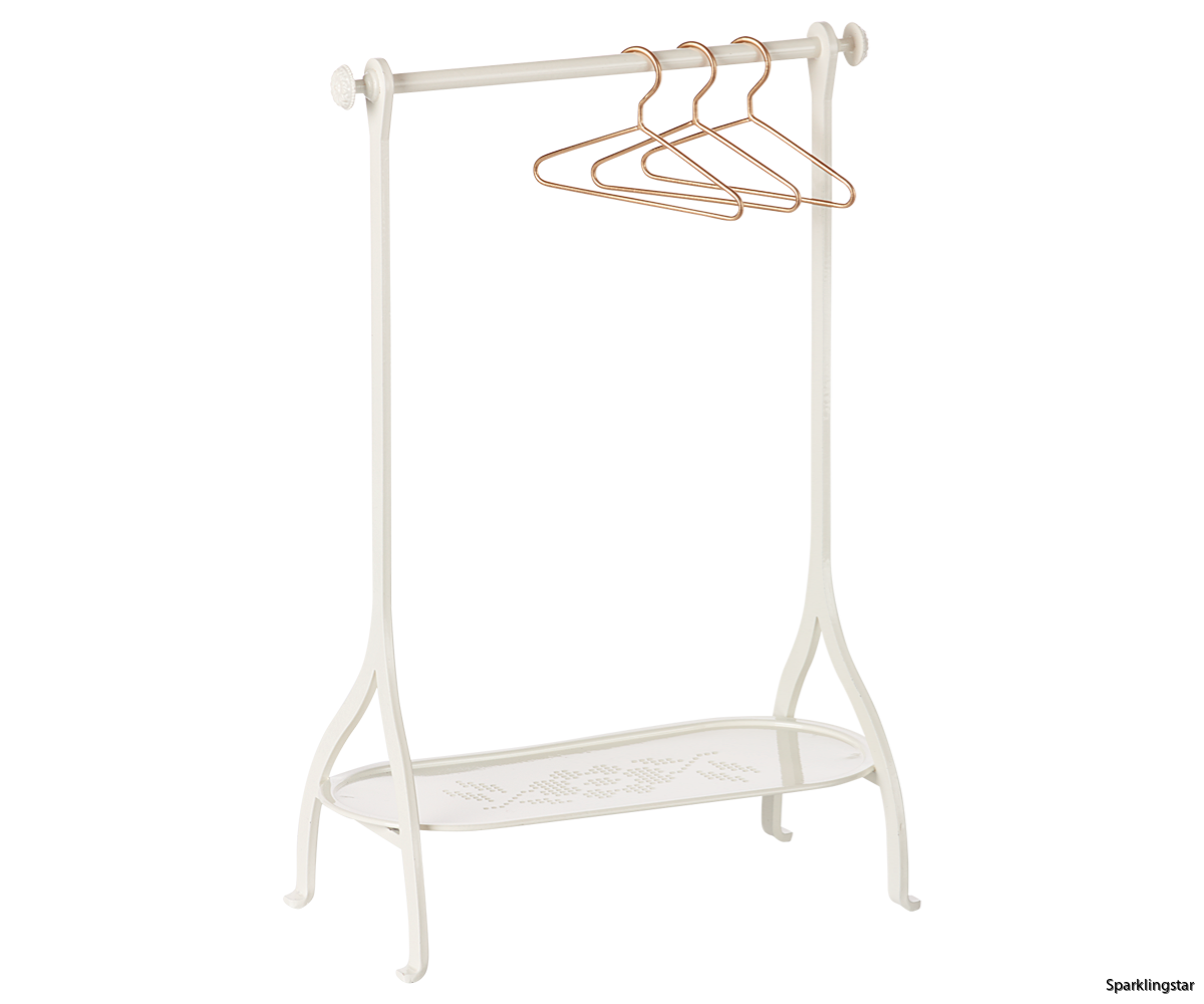 Maileg Clothes Rack Off White 