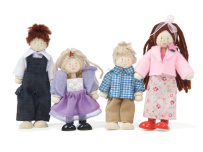 Le Toy Van Dockhusfamilj 'Doll family'