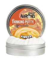 Crazy Aarons Thinking Putty Amber Mini