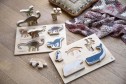 Sebra Wooden Chunky Puzzle Arctic Animals