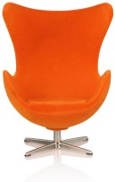 Minimii Arne Jacobsen Ägget Fåtölj Miniatyr ( Orange )
