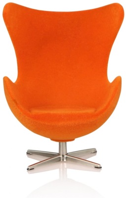 Minimii Arne Jacobsen Ägget Fåtölj Miniatyr ( Orange ) - Minimii Arne Jacobsen Ägget Fåtölj Miniatyr ( Orange )