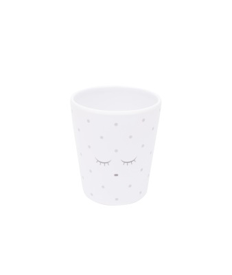 Livly Cup White / Silver Dots - Livly Cup White / Silver Dots