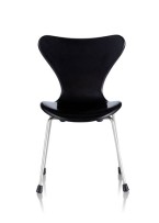 Minimii Arne Jacobsen Sjuan Stol Miniatyr Black