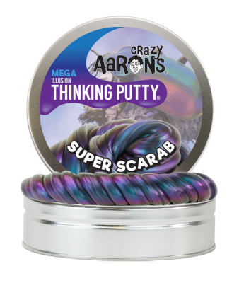 Crazy Aarons Thinking Putty Super Scarab Mega - Crazy Aarons Thinking Putty Super Scarab Mega