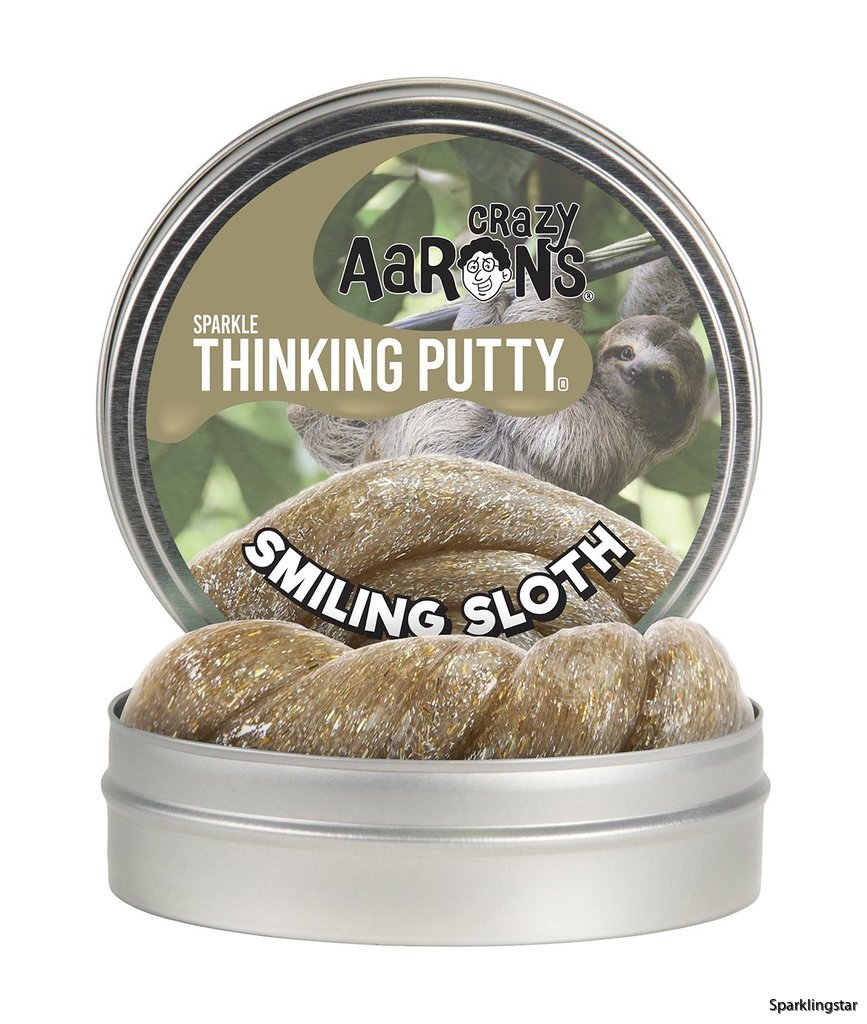 Crazy Aarons Thinking Putty Smiling Sloth