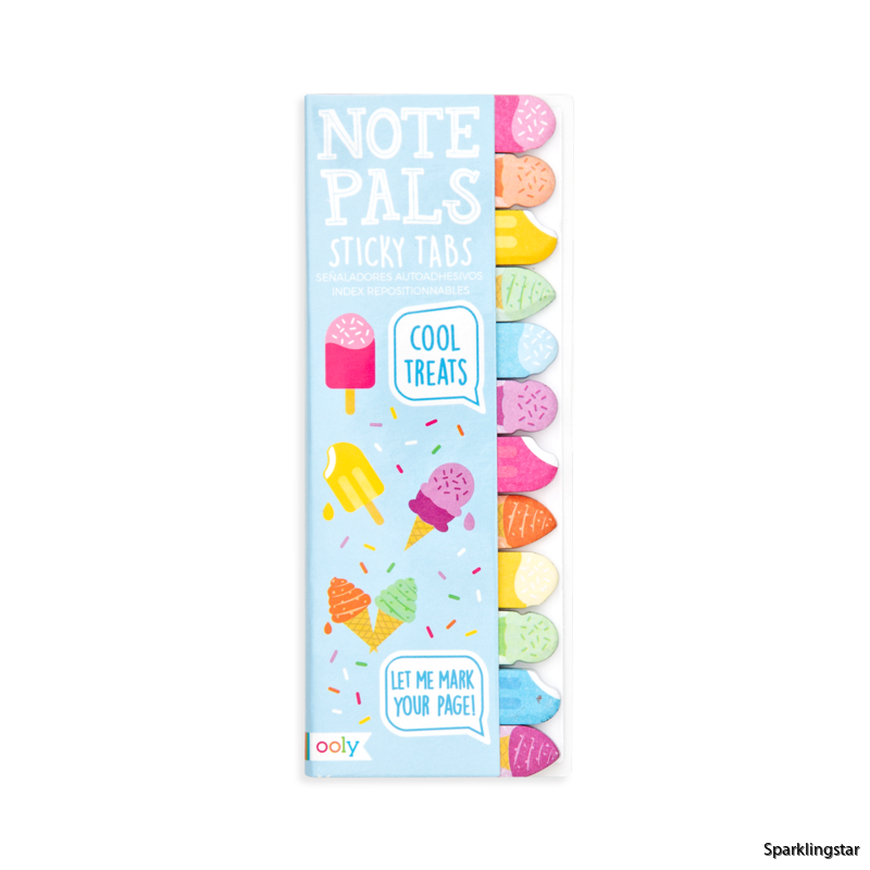 Ooly Note Pals Sticky Tabs Cool Treats