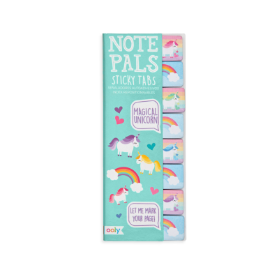 Ooly Note Pals Sticky Tabs Magical Unicorn - Ooly Note Pals Sticky Tabs Magical Unicorn
